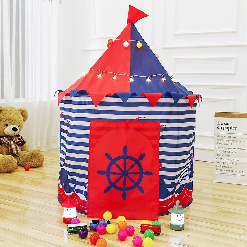 Indoor Outdoor Tent Kiddie Play Tent Collapsible Children Tent Pop up Round Game Room Wyz16364