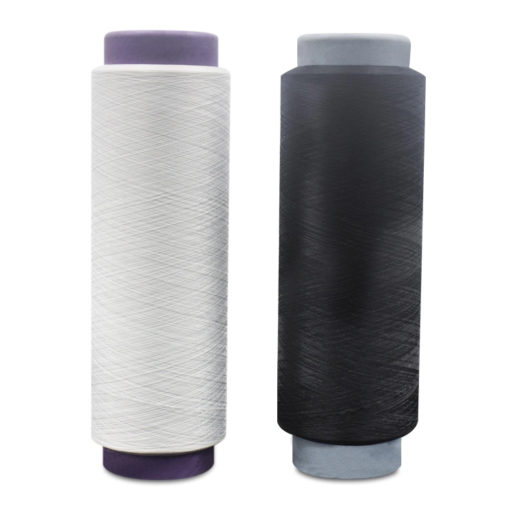 70d/24f/2 100% Nylon 6 Twist Raw White Filament Yarn DTY