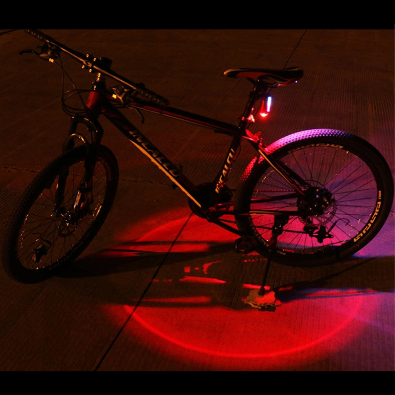 3.7V 1000mAh Aluminum Rechargeable LED Light for Bicycle Night Foggy Cycling