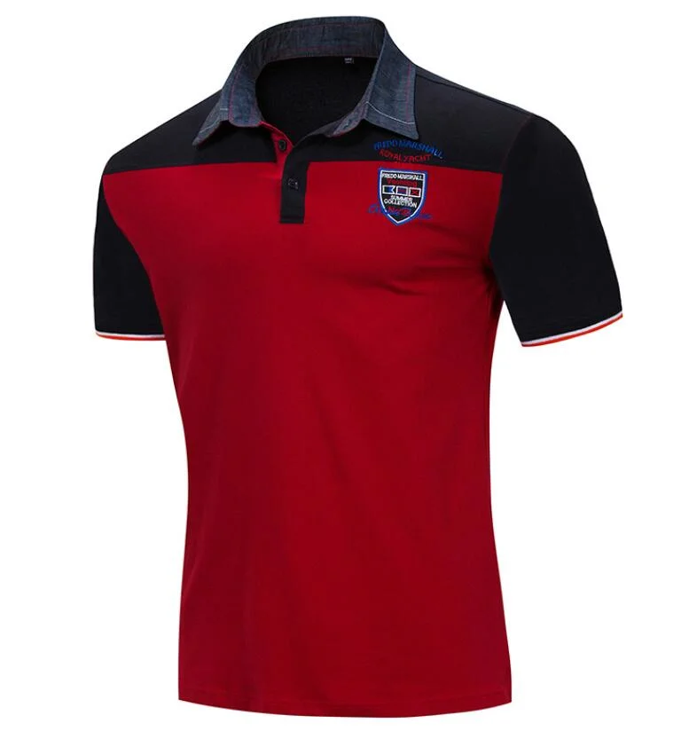 High End Custom Made Men Polo Shirts Clothing Factory