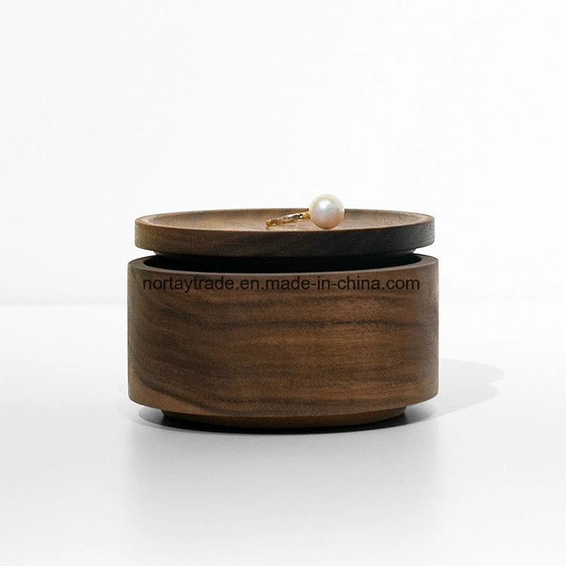 Walnut Wood Storage Box Wooden Jewelry Box