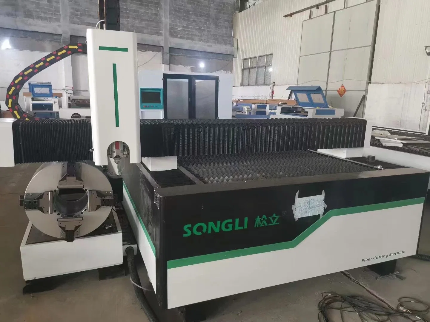 High Accuracy Fiber Laser Metal Plate & Tube Integrated Cutting Machine