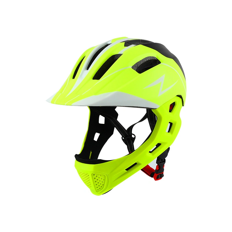 Open Full Face Sport Safety Kids Bicycle Helmet