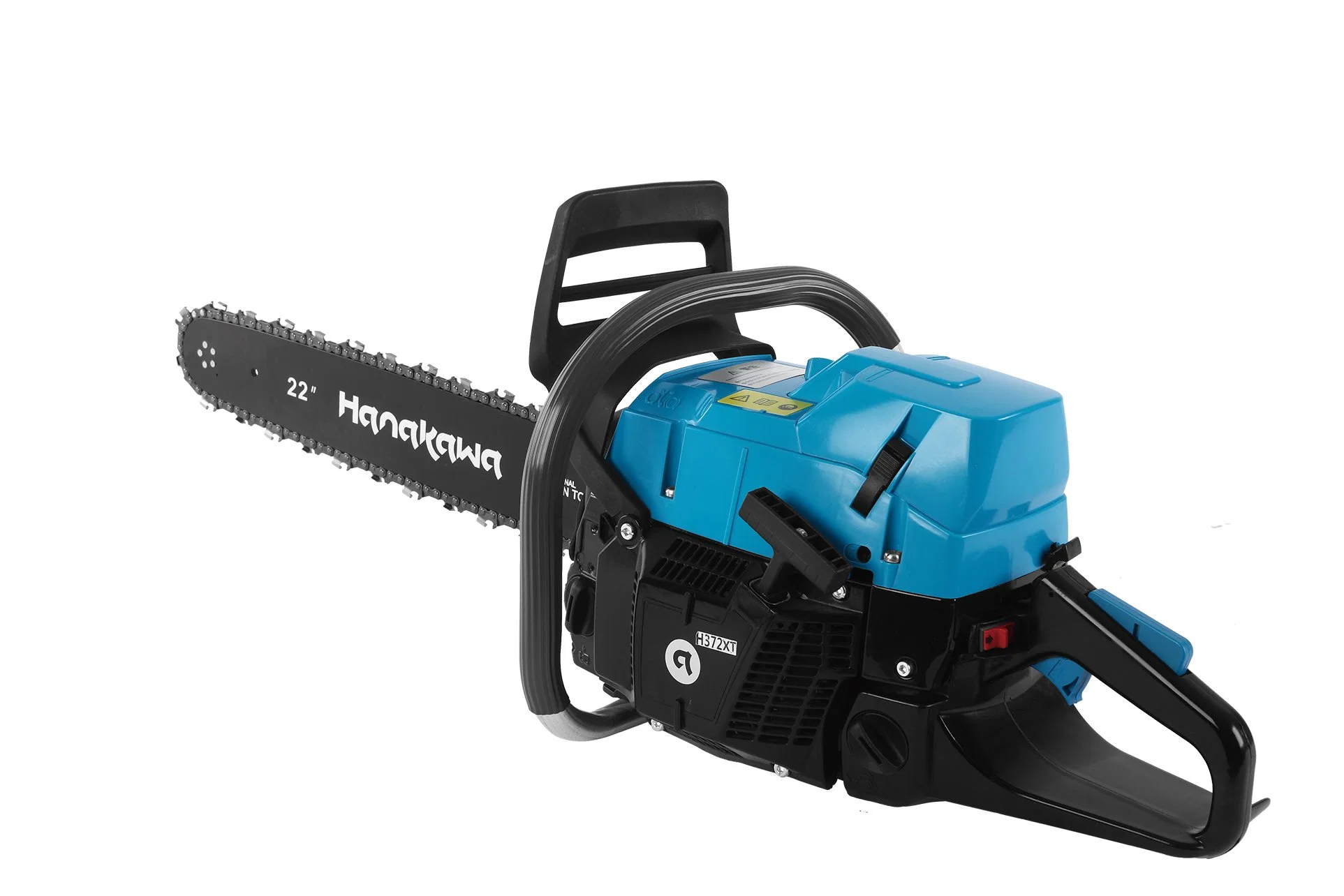 Hanakawa H871A (372XT) 2-Stroke Stratified Scavenging 70.7cc Gasoline Chain Saw Power Head with Guide Bar and Chain Top Quality