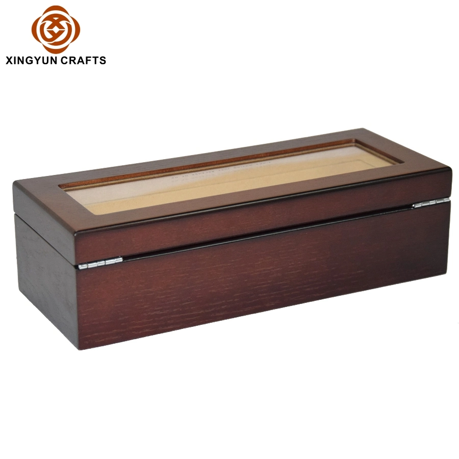 Delicate Wood Packaging Box Wooden Jewellery Necklace Storage Pendant Wood Package Jewelry Box