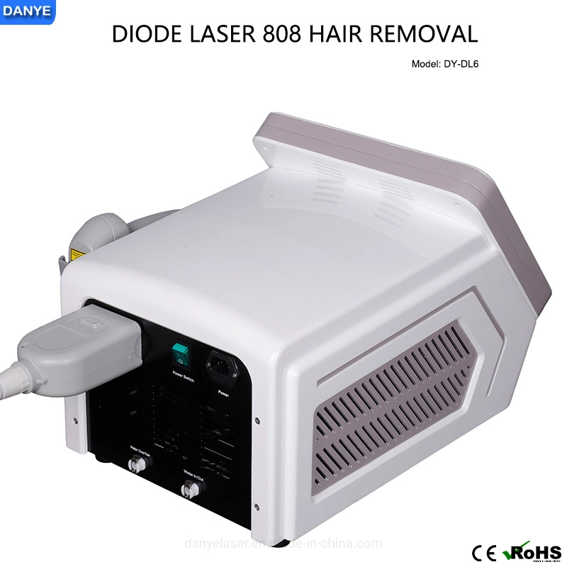 Laser Díodo de 1064 nm Laser indolor profissional de 3 comprimentos de onda de 755 nm 808 nm Máquina de Beleza da Remoção de Cabelo