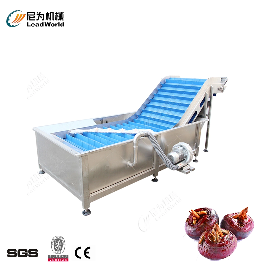Industrial Fruit and Vegetable Cleaner Washer Bubble Washing Machine