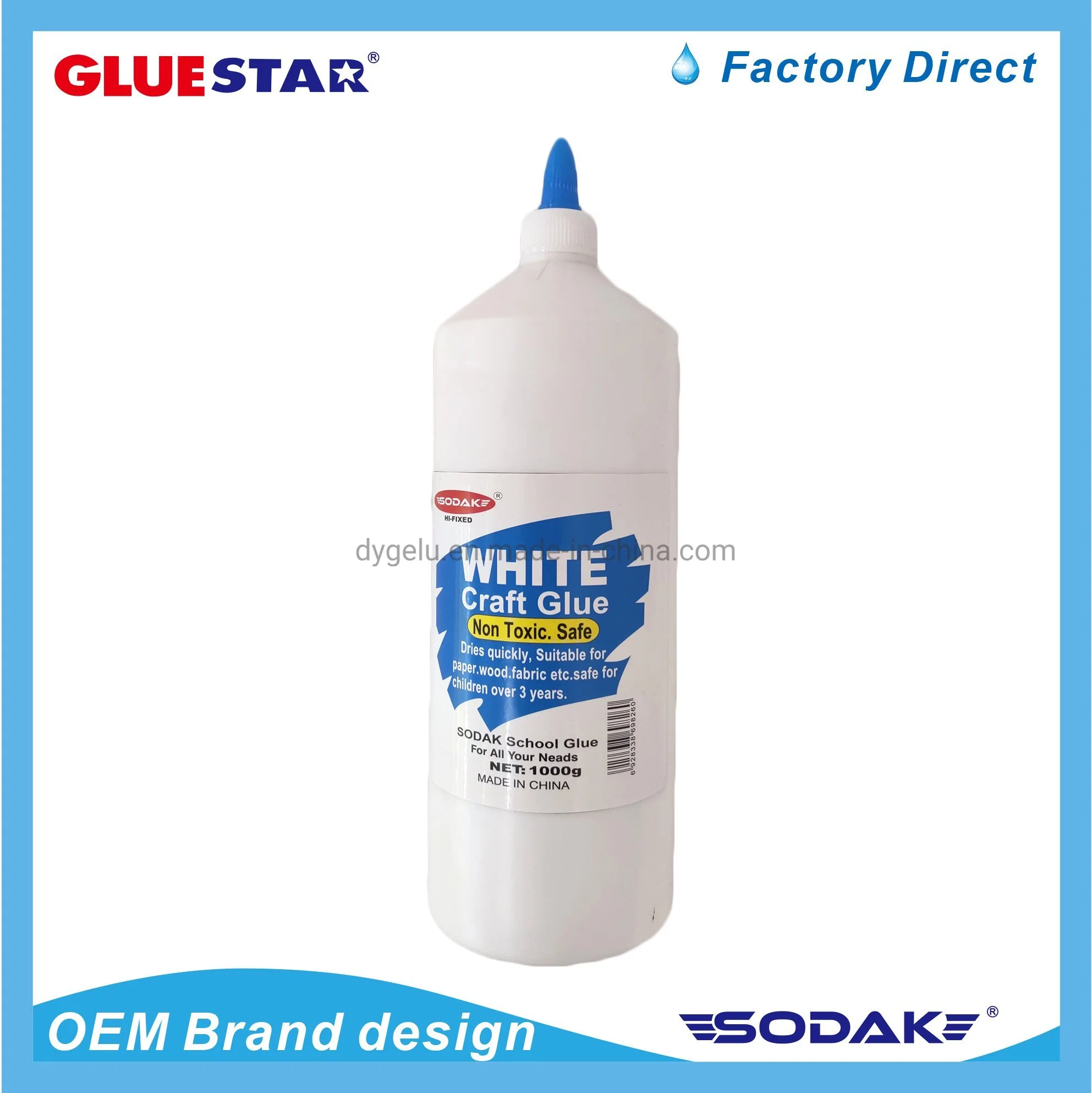 Sodak White Glue PVA Milky White Liquid Glue