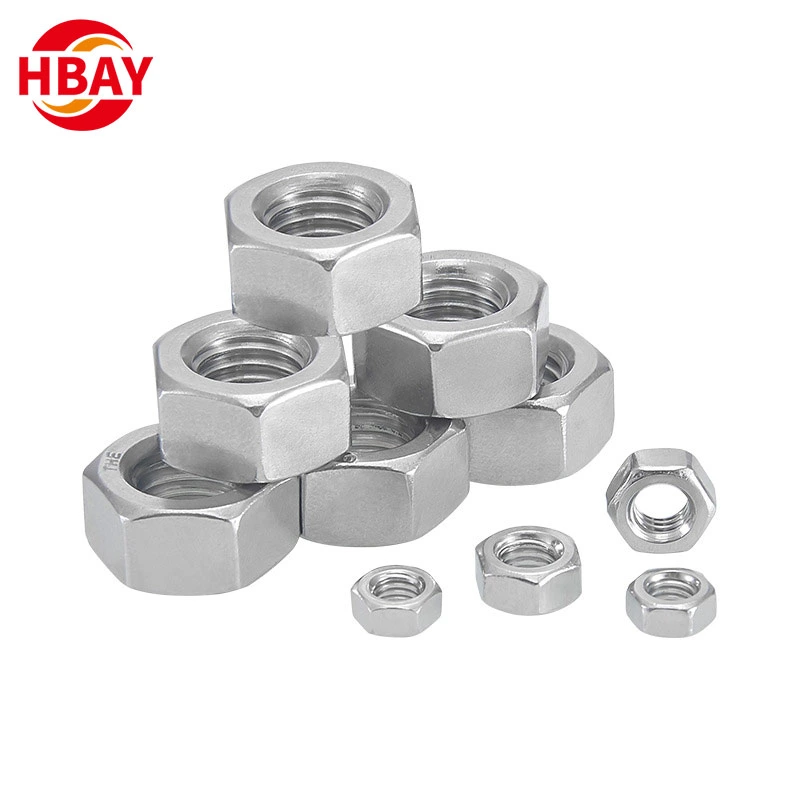 Customize Stainless Steel 304 Hexagonal Nut