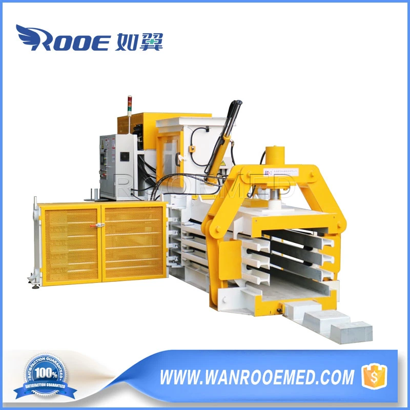 Wdb Automatic Horizontal Hydraulic Medical Waste Baler Machine for Supporting Sterilizer