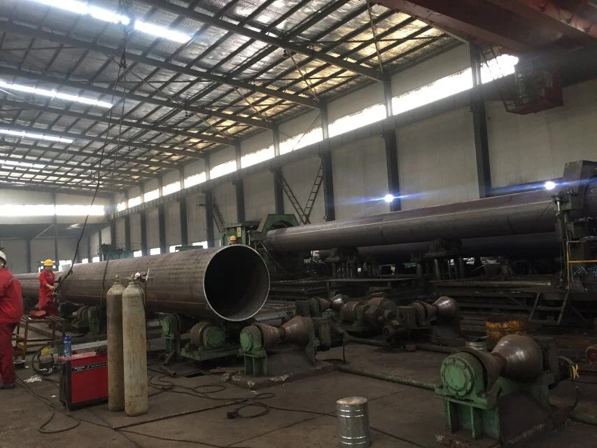 ASTM A252 S355jr LSAW Caron Steel Pipe for Water Pipeline Piling Construction