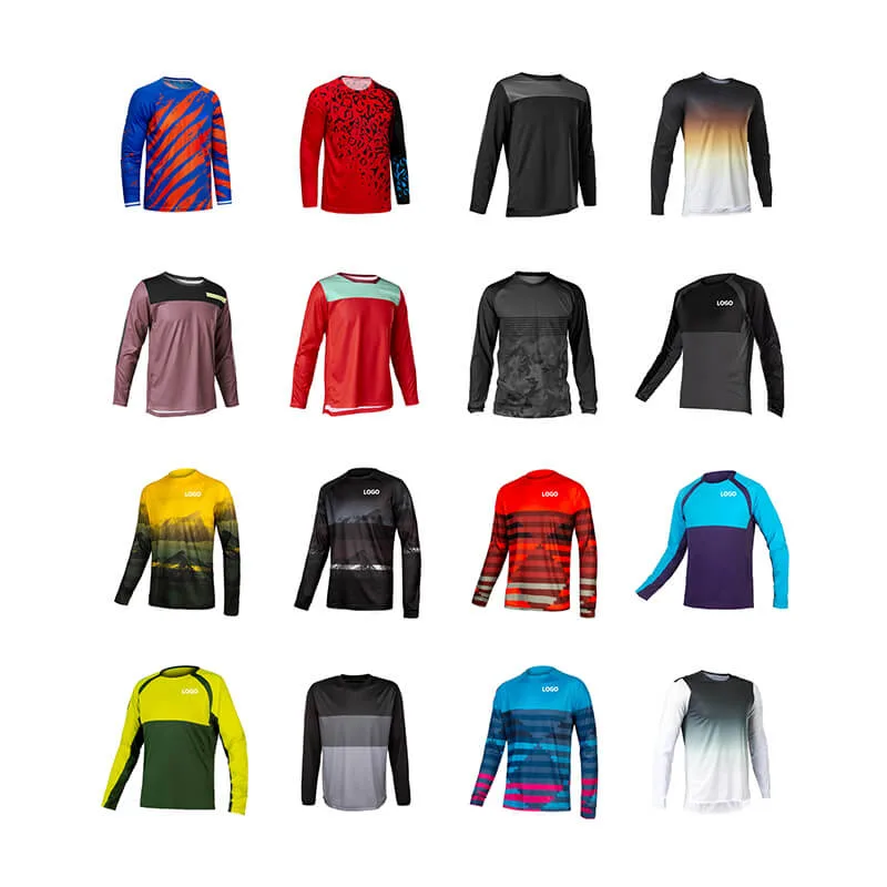 Marca OEM de alta qualidade de downhill Nova Jersey Andar desgaste MTB Quick Dry camisas para homens