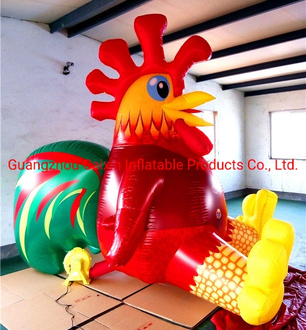 Giant Inflatable Cartoon Cock LED Lights Flying Helium Cock Inflatable Cock Balloon