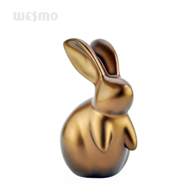 Resin Gift Polyresin Rabbit Tabletop Statue