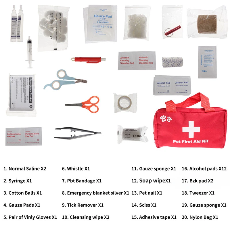 Rettungskits Für Tierhilfe Notfall-Taktischer Erste-Hilfe-Satz