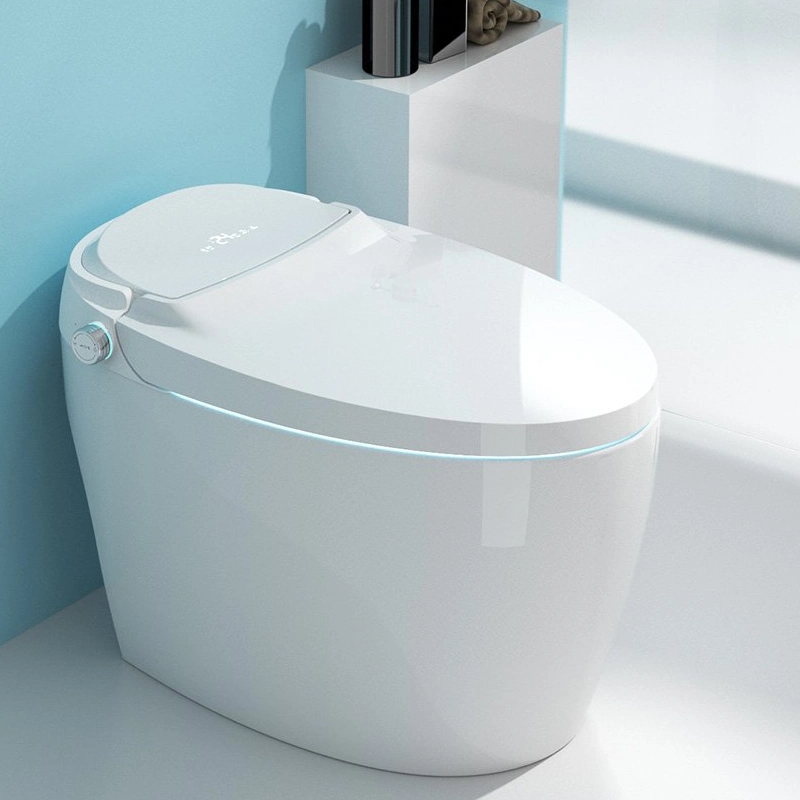 Modern Intelligent Home Furniture Sanitary Ware Ceramic Bathroom Smart Toilet with Waste Pipe