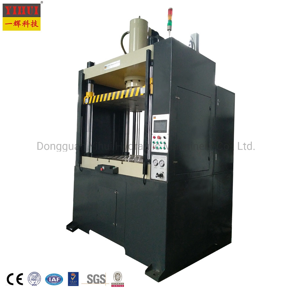 350 Ton Four Pillar PLC Hydraulic Press Deep Drawing Process Machine