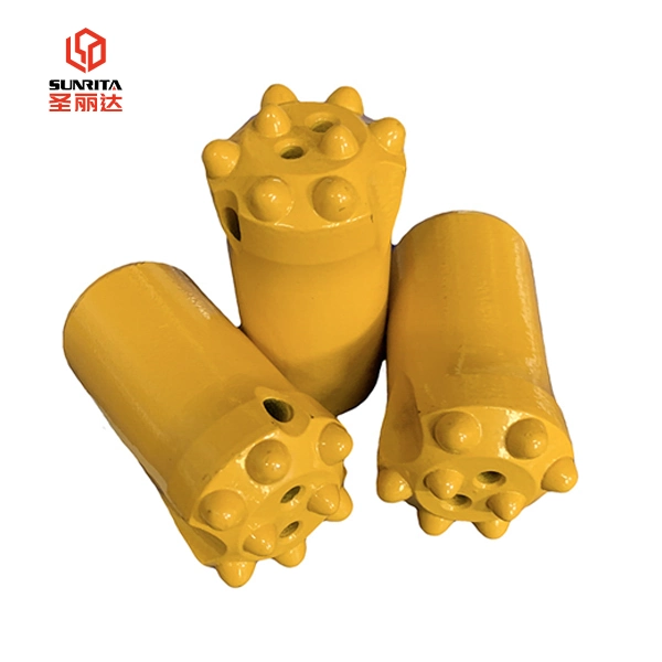 Rock Button Bit Manufacturers 32mm-42mm Button Drill Bit Mild Steel Tapered Button Bit