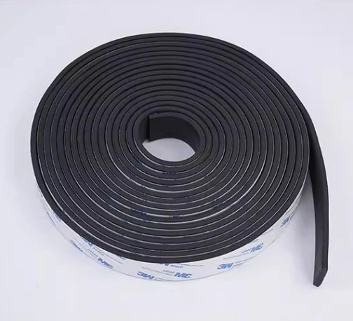 tira de borracha 3m autocolante EPDM Solid Black antiderrapante e. Almofada amortecedora de choque