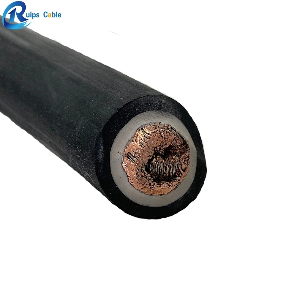 0361tq BS 683 cable de soldadura negro 90° C Ep caucho Cables flexibles revestidos aislados y CSP (HOFR)