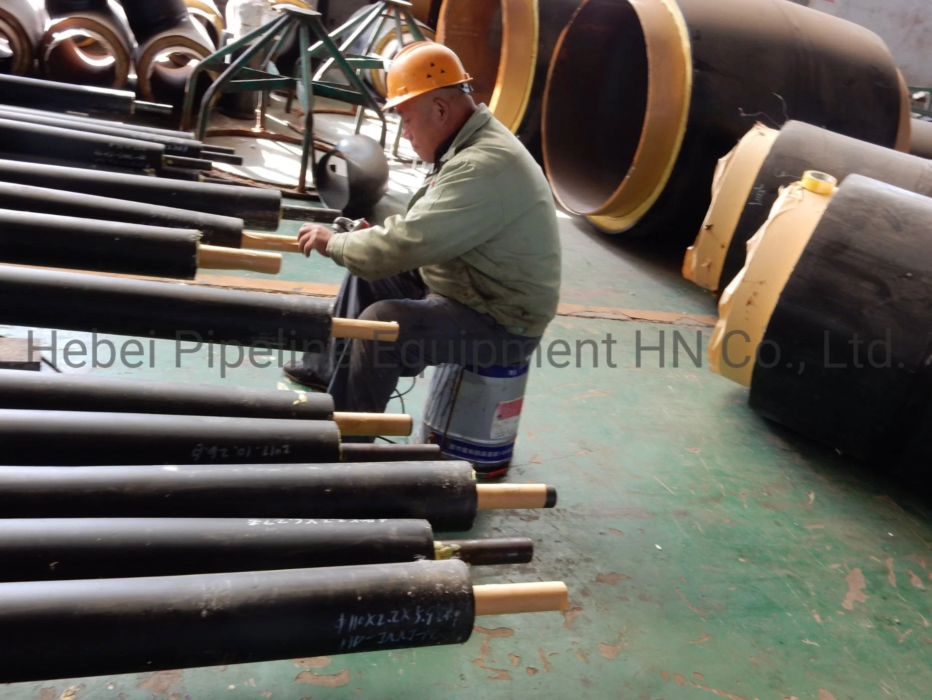 Steel Jacket Steam Insulation Pipe for High Temperature Heating