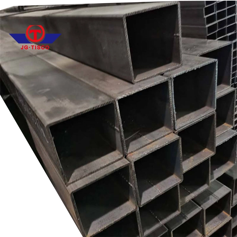 Shs Rhs Black Iron Tube Square and Rectangular Hollow Section Steel Pipe Profile