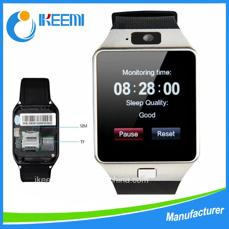 Relógio digital inteligente de pulso, relógio de saúde, telefone celular com pulseiras Bluetooth.