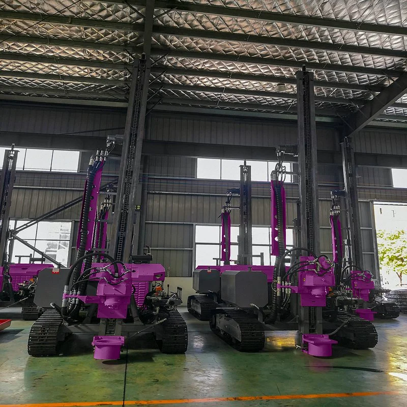 Screw Pile Driver Rotary Borehole Engineering Construction Pile Driving Machine