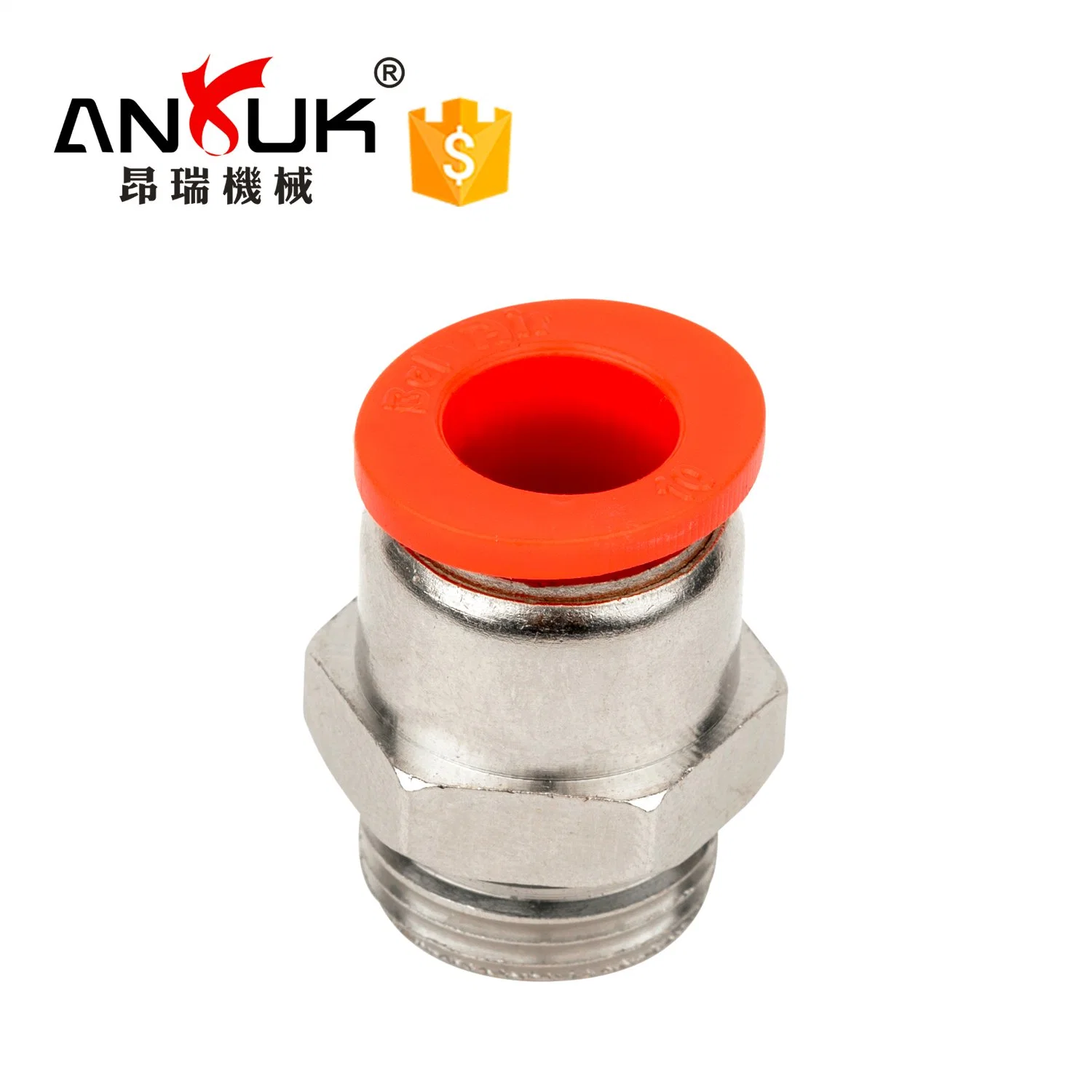 (PC) Male Straight Air Fittings