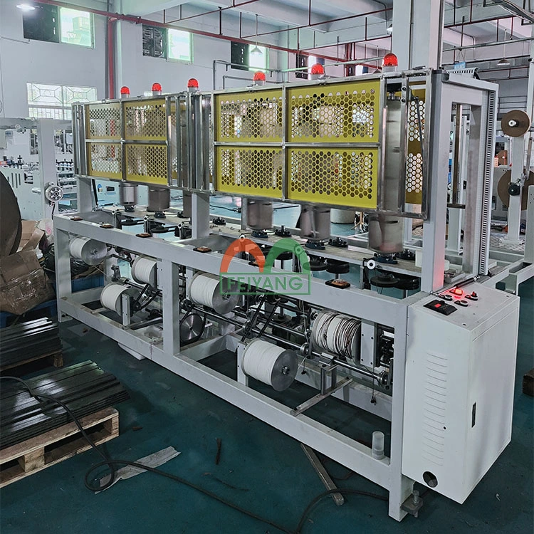 6 Station High Speed Paper Rope Maker for Paper Bag Production