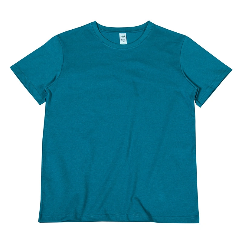 Camiseta Solft Touch Sublimation Blanks Hombre Blanco Sublimation T Camiseta para camisetas de impresión de sublimación