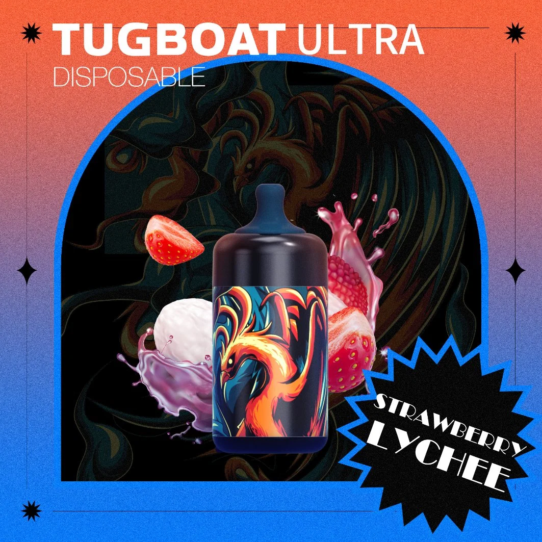 Handed Approval Tugboat Ultra 6000puffs E-Cigarrette Disposable Vape Wholesale USA