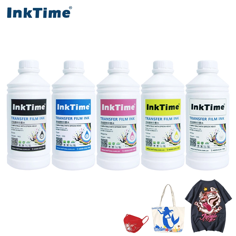 1000ml 500ml Premium Color Bottle Dtf Tinta Encre Pigment Dft Ink for Epson XP600 L1800 L1300 L805 L800 Printer