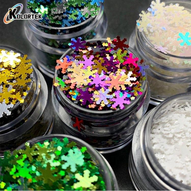 Kolortek Bulk Christmas Glitter Sequins for Christmas Decoration Christmas Ornament Chunky Glitter Body Glitter Festival Glitter