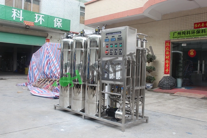 Commercial 2000L/H River Water Purification System Have UV Sterilizer for Drinking Water