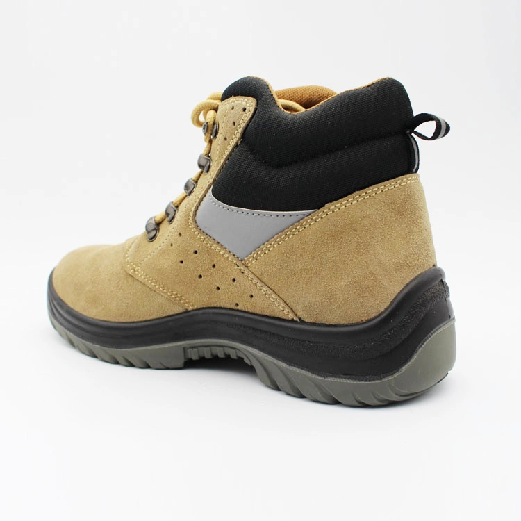 S1p Suede Leather/Cow Split Leather Safety Shoes