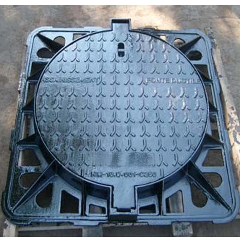 OEM C250 D400 Trench Drain Cover 850X850mm Ductile Iron Manhole Cover