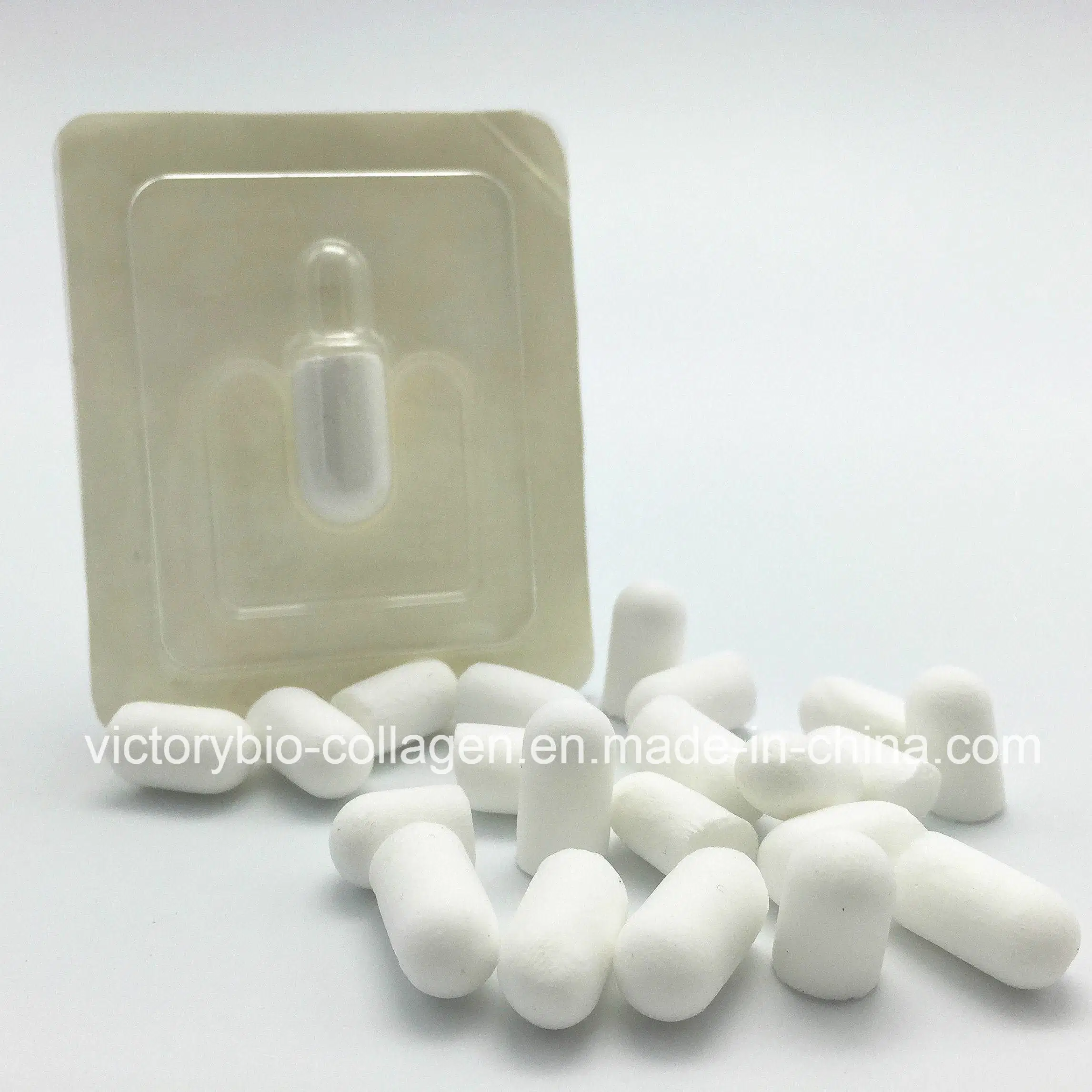Collagen Wound Dressing Plug for Teeth Extraction