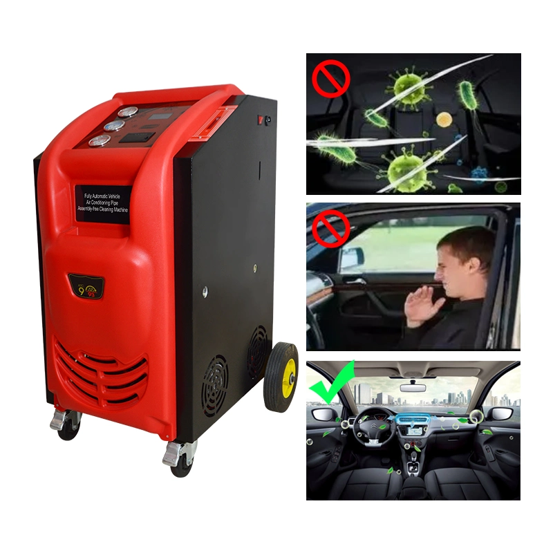 Auto AC Refrigerant Recovery Unit and Cooling System Flush Machine