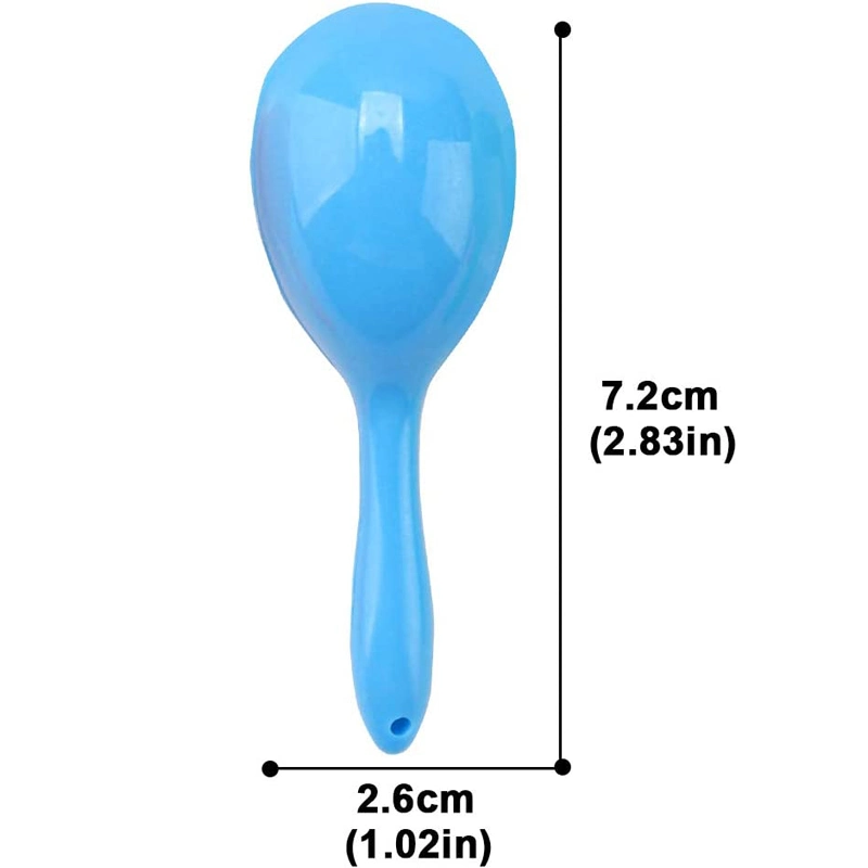 2.75 polegadas Mini Maracas Brinquedos Noisemakers Contratante favorece as crianças Pinata Prémios de sala de aula de enchimento do saco de terceiros embaladores máquina de ruído