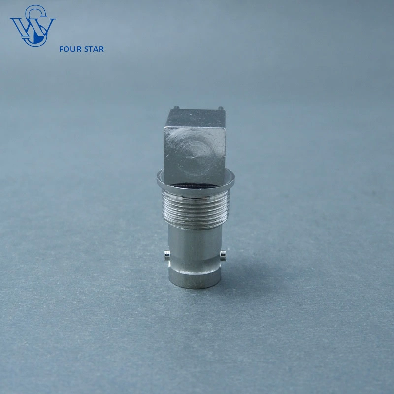 Durable RF Coaxial BNC Female Jack Bulkhead Right Angle Connector for PCB Mount