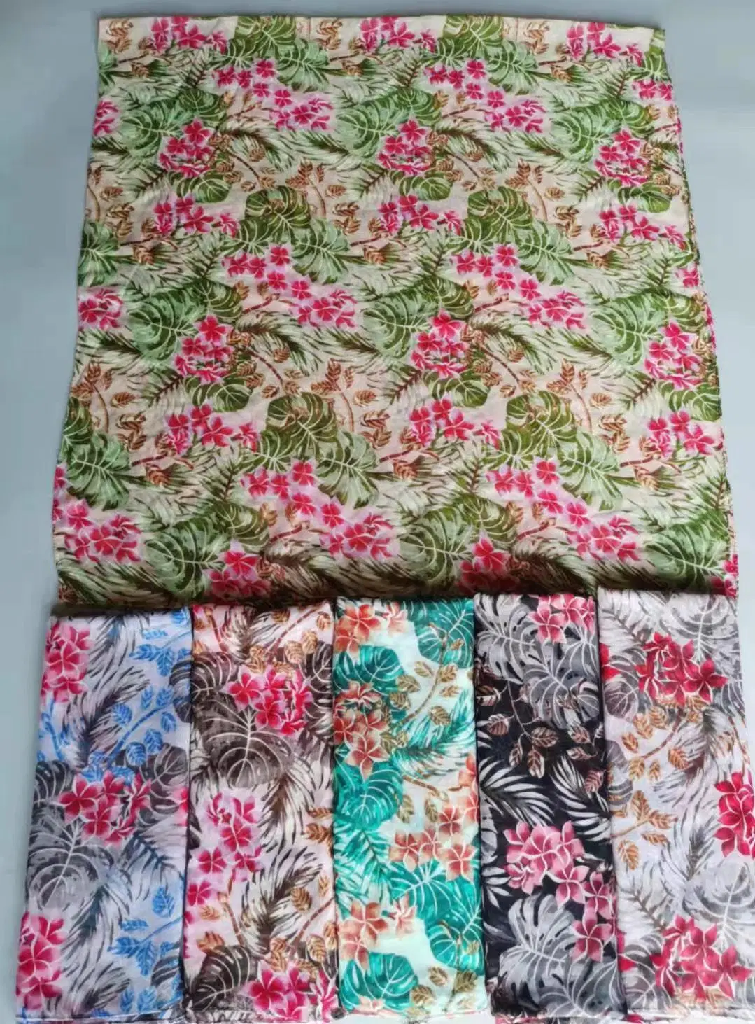 Casual Scarf Square 90*90 100% Cotton Scarf