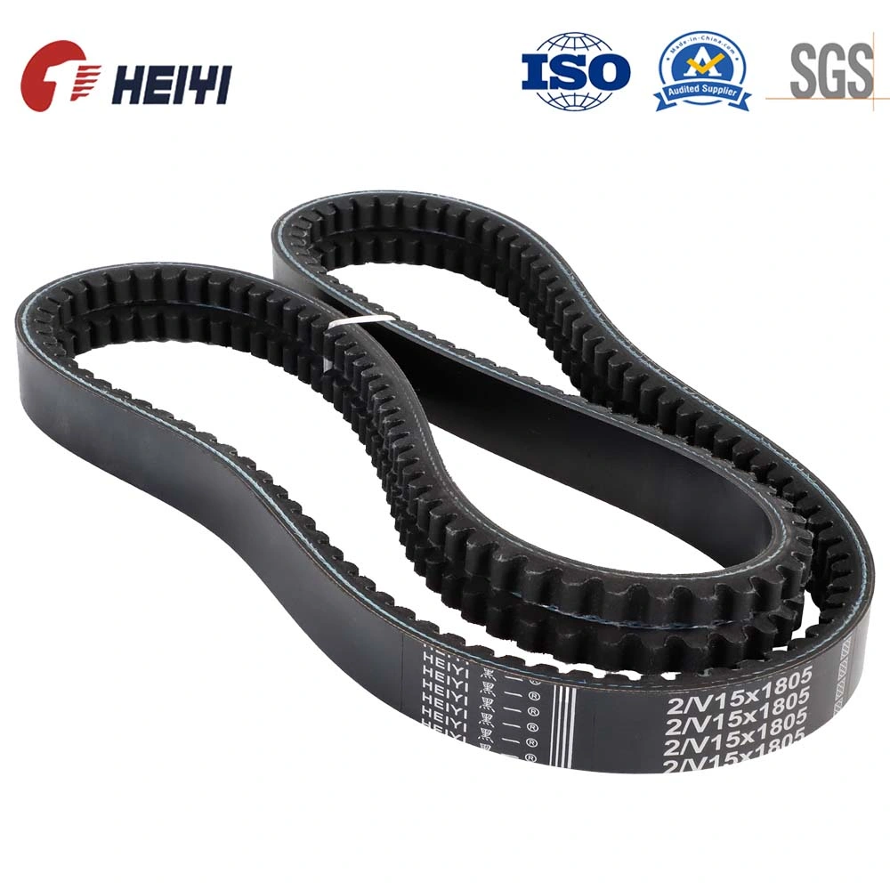 Heiyi Factory Directly Supply Raw Edge Cog V Belt Xpa, Xpb, Xpc, Xpz, Ax, Bx, Cx, Ox for Tractor, Mulching Head