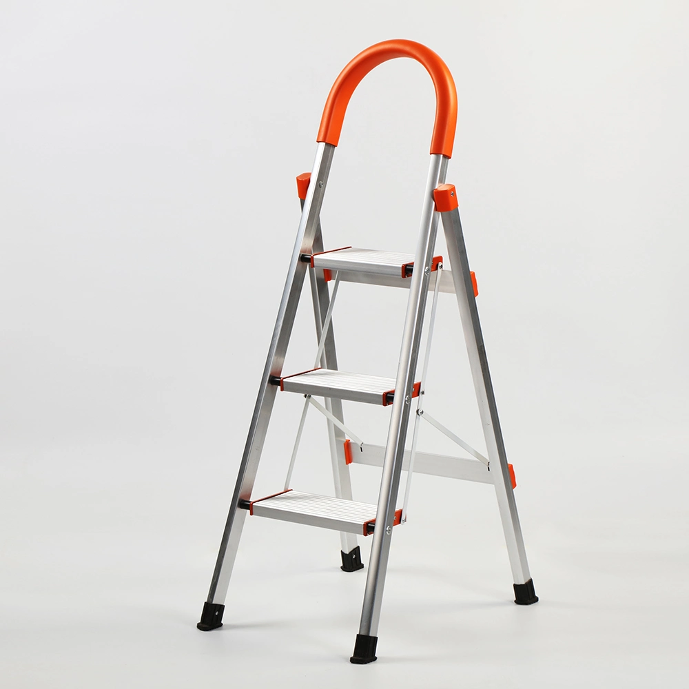 3 Step Domestic Home Use Ladders with Stainless Steel