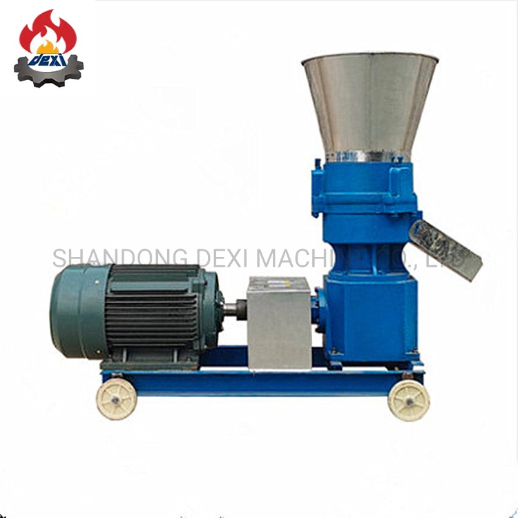 Small Poultry Feed Granulator Electric Motor Feed Pellet Machine