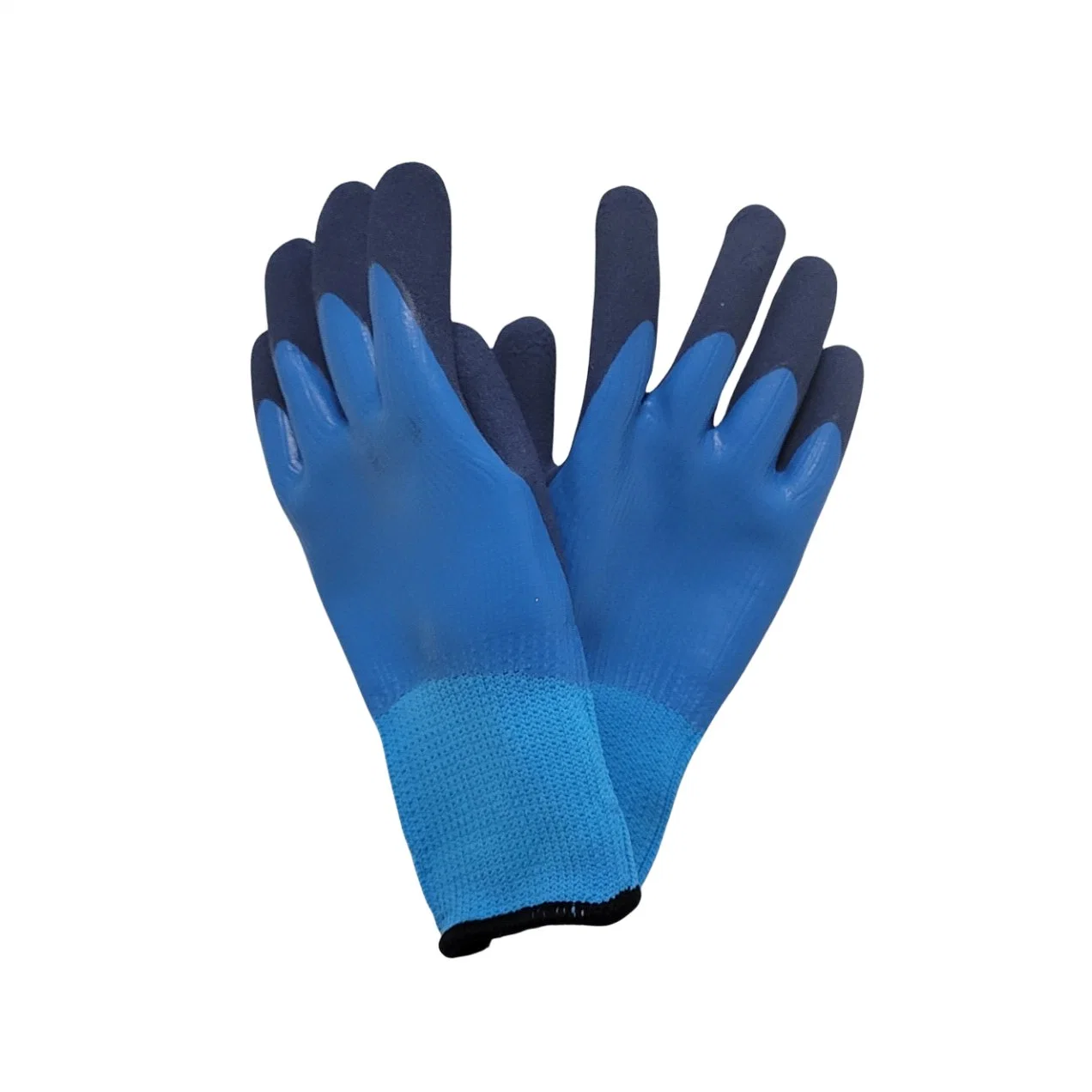 Wholesale/Suppliers Price Winter Fully Coated Waterproof Latex Foam Rubber Industrial Protective Safety Work Lobor Cotton Cut Resistant Glove