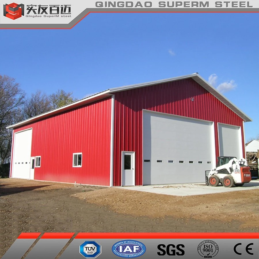 Top-Sales Modern Pre-Engineering Light Steel Metal Prefab Warehouse Buildings Office