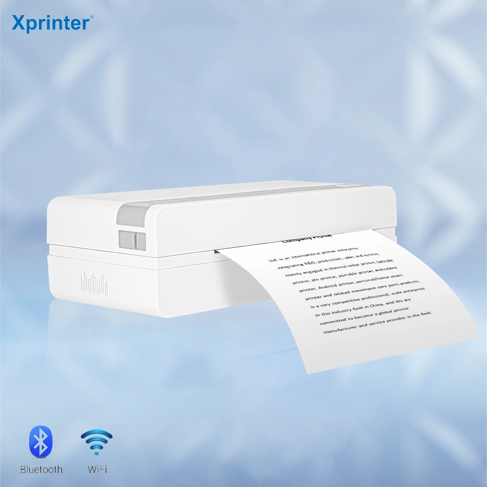 Xprinter XP-D81 Mini Smart Bluetooth Photo Printers A4 Papierformat A4 Tragbarer Drucker für Kinder