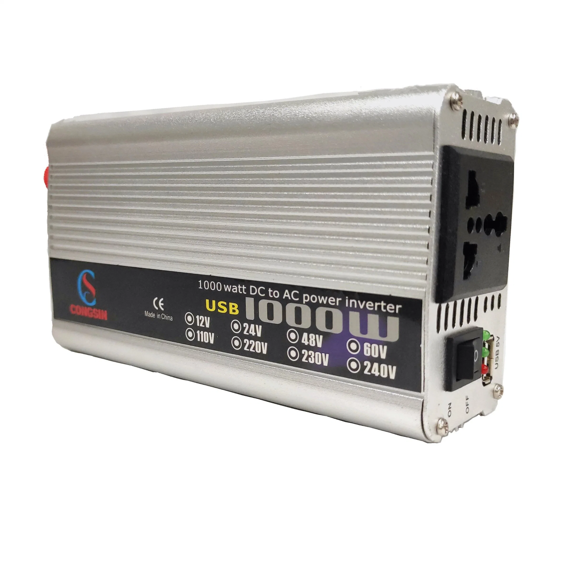 Car Inverter 1000W Square Wave DC to AC Power Transformer