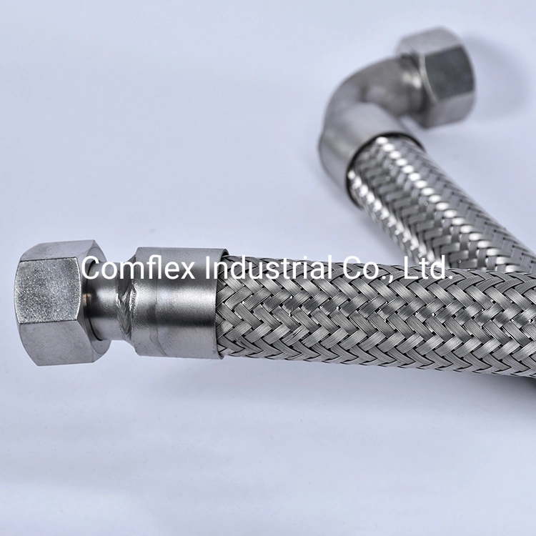 304 Braided Flexible Metal Hose for Water Heater Hose